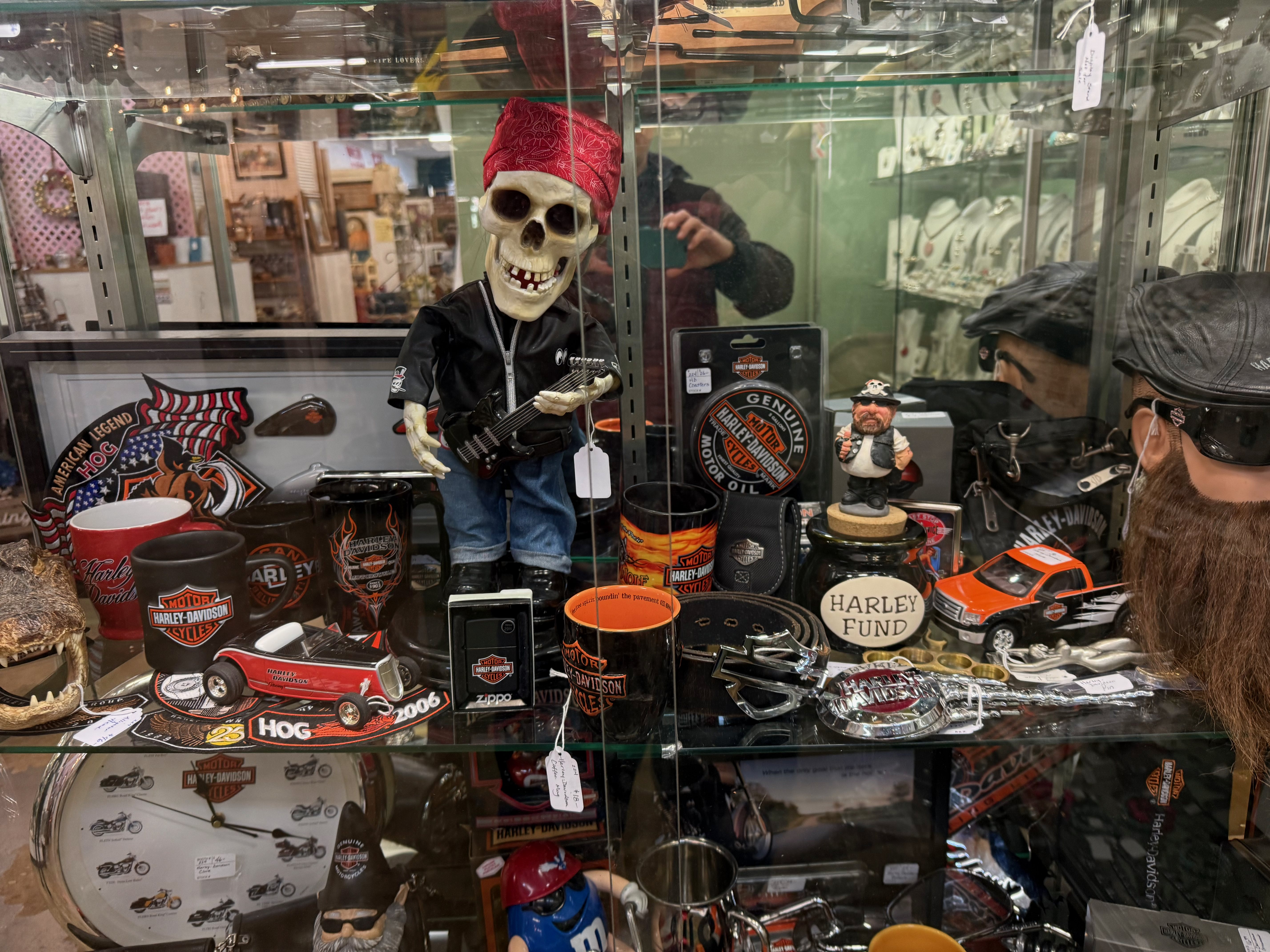 Unusual figures at the 22nd Street Antique Mall